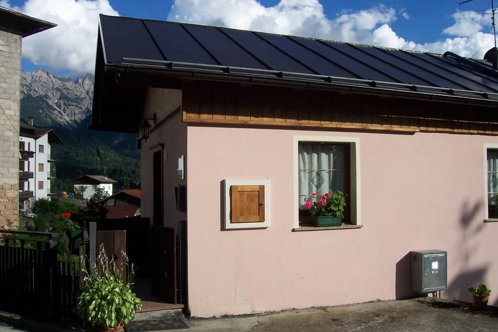 Fabbricato Indipendente Centro Lozzo Cadore Exterior foto